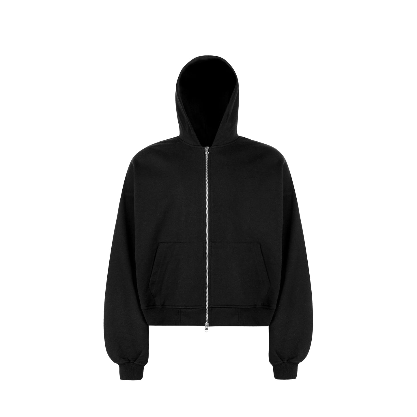 SIDES OF US CANYON ZIPPER HOODIE (BLACK)
