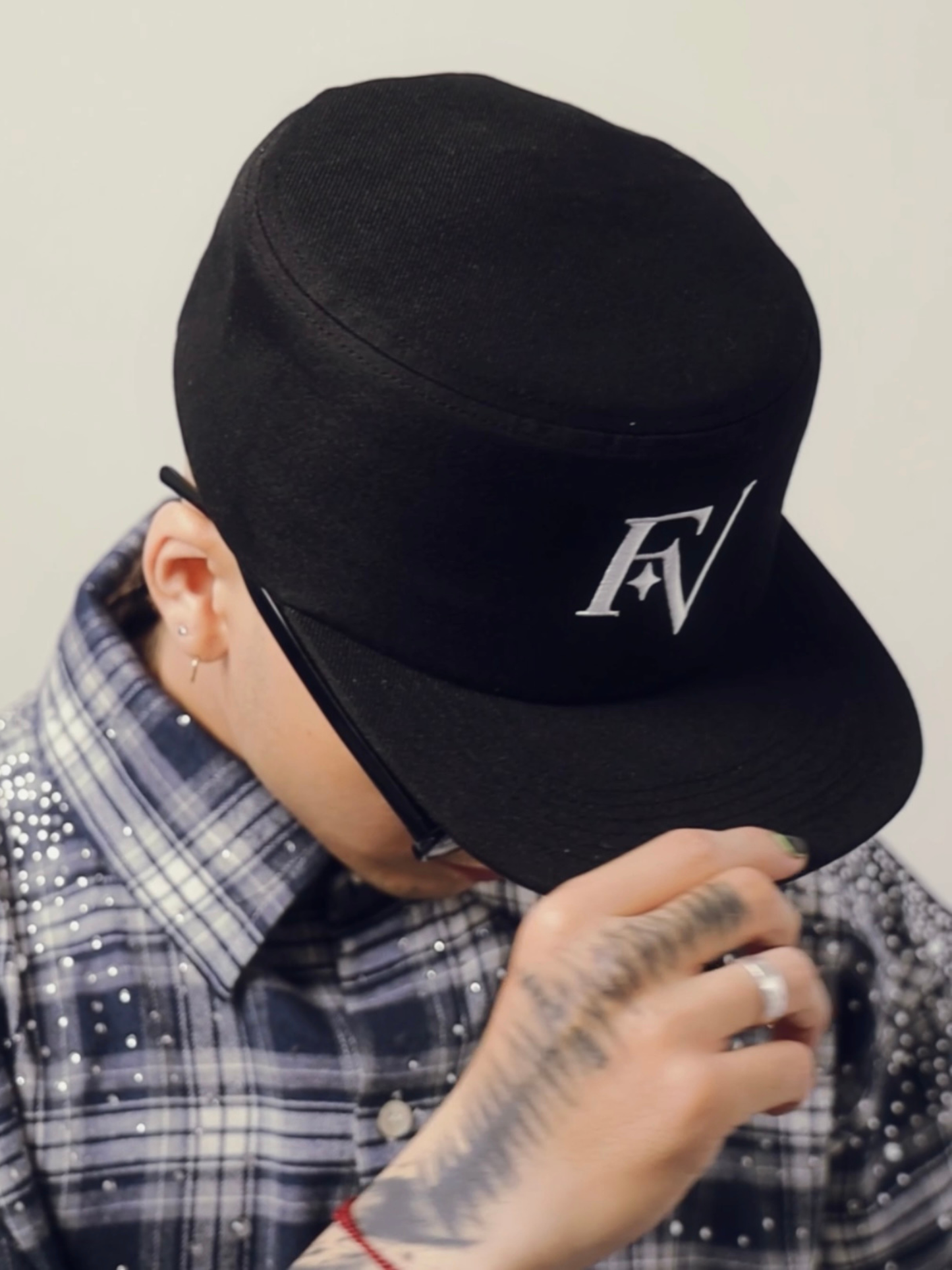 Logo Pillbox Cap