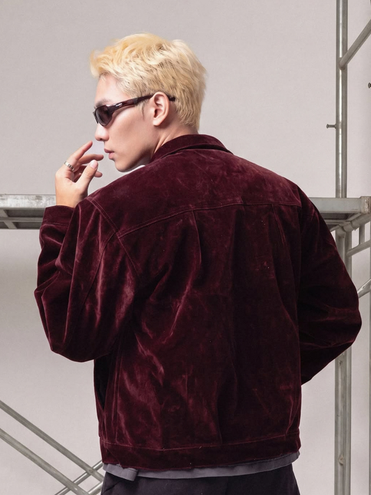 Patina Velvet Denim Jacket