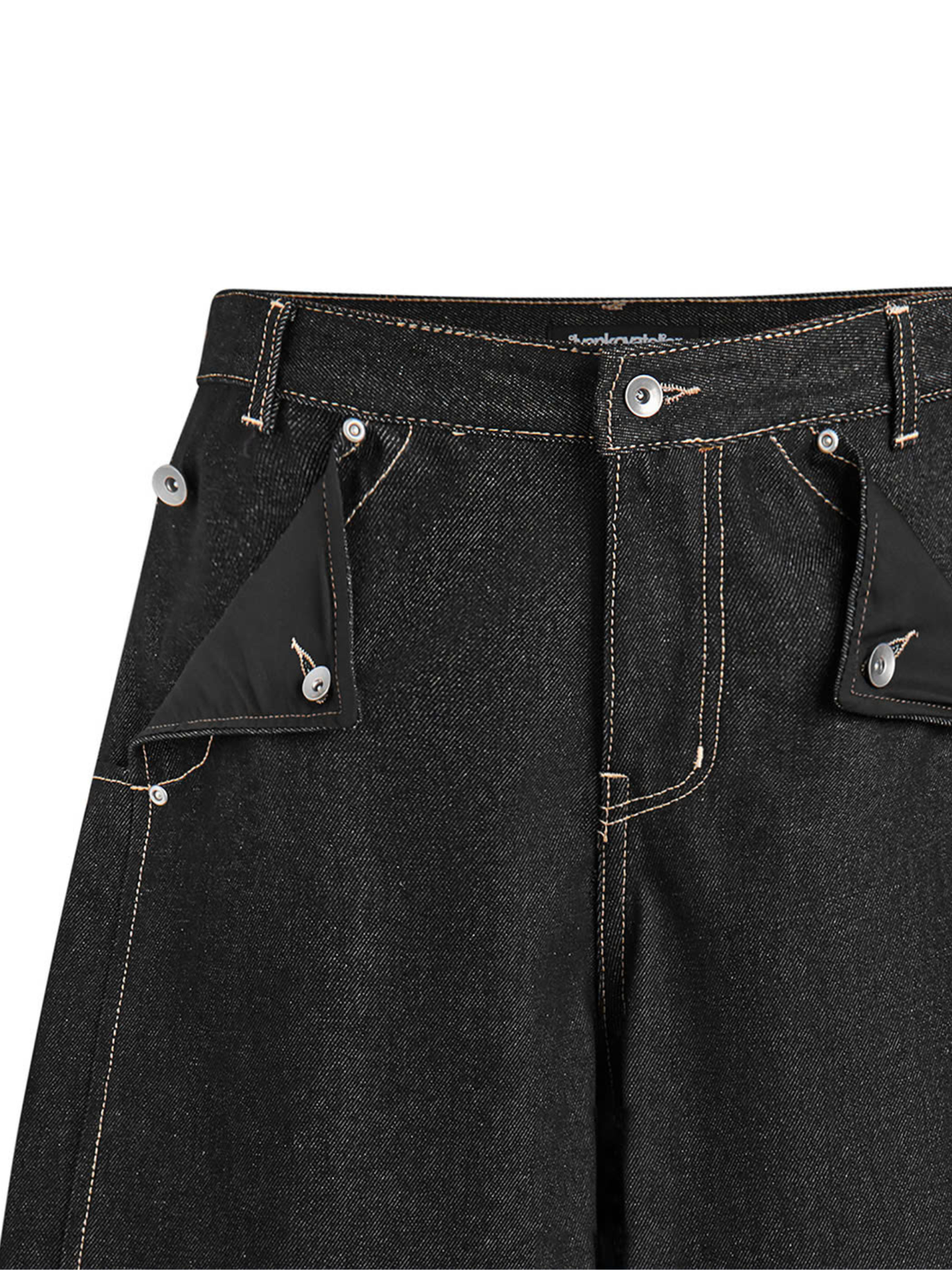 Mule Pocket Raw Denim Short