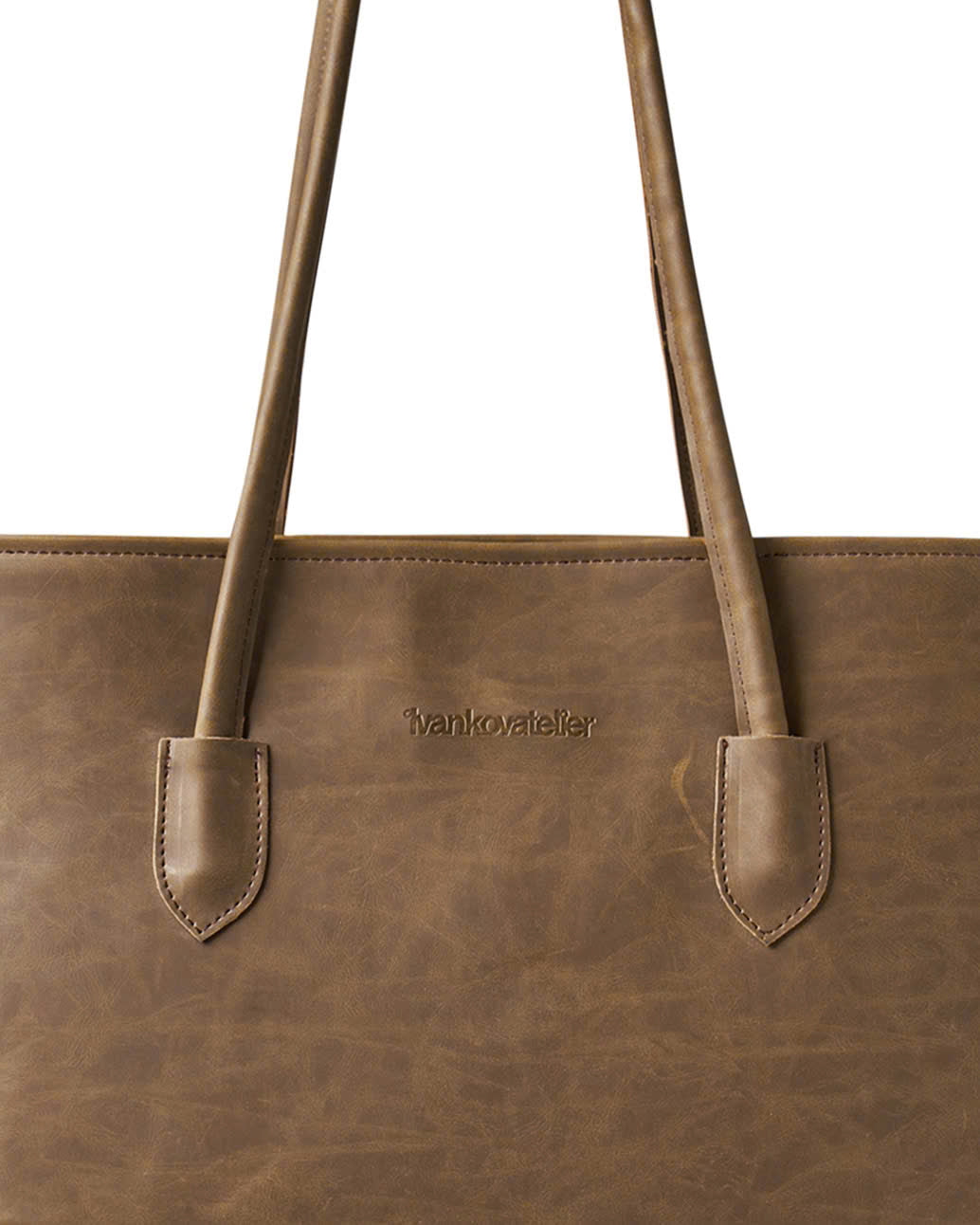 Laces Leather Totebag