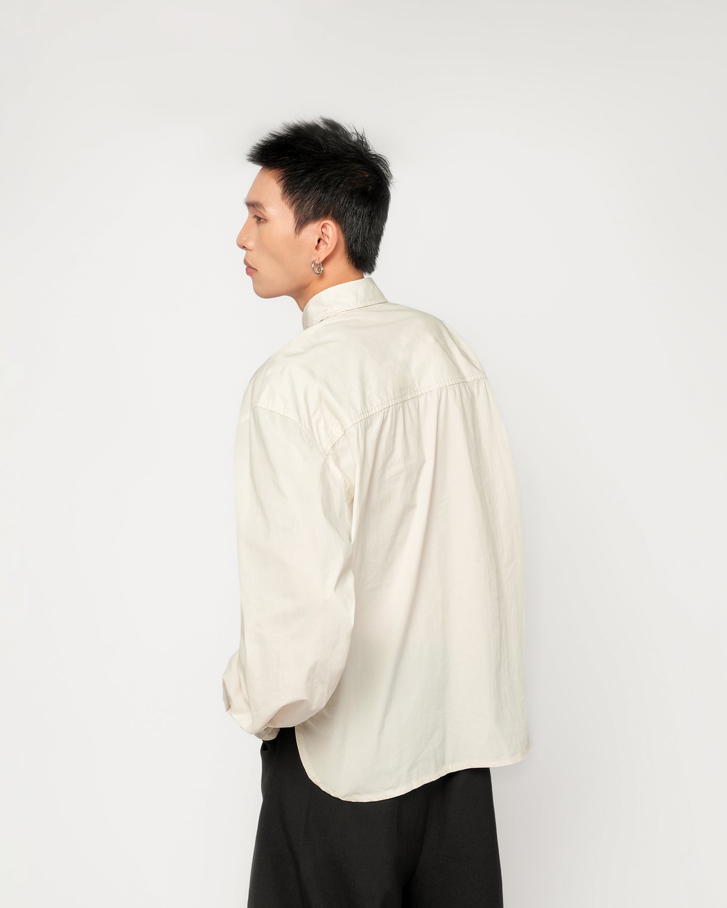 White Night Boxy Shirt