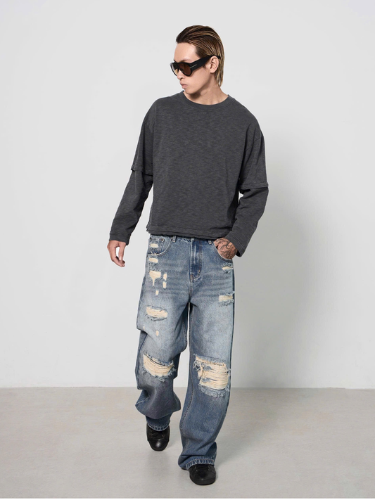 Overtime Distressed Jean
