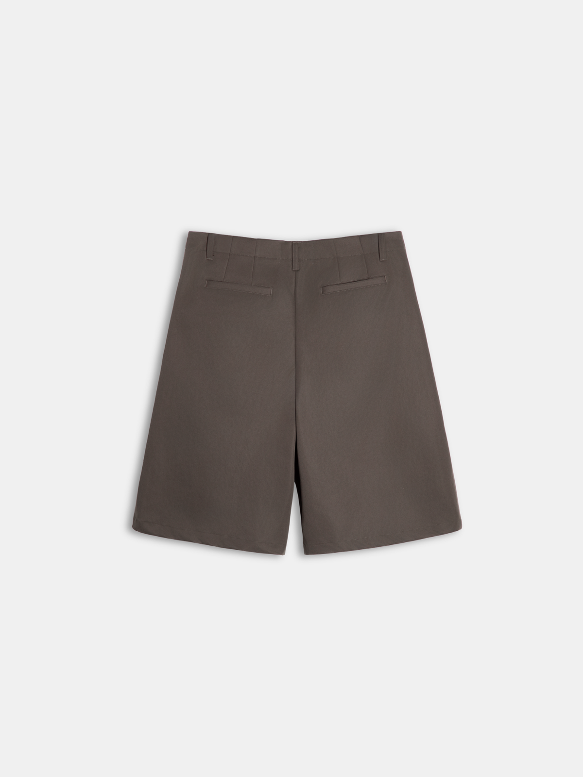 Wide Leg Khaki Shorts