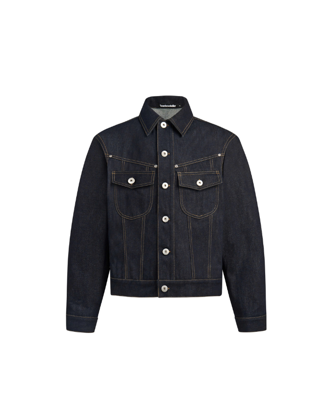 IVANKOV TRUCKER RAW DENIM JACKET