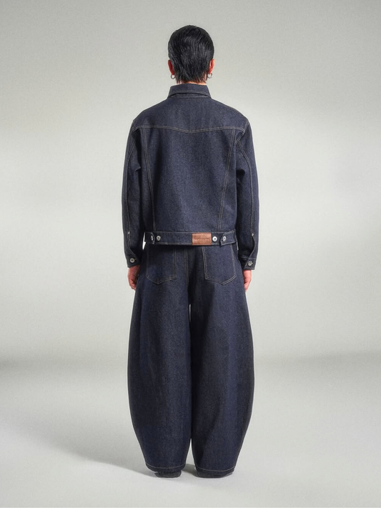 The Mule Pocket Raw Denim Pants