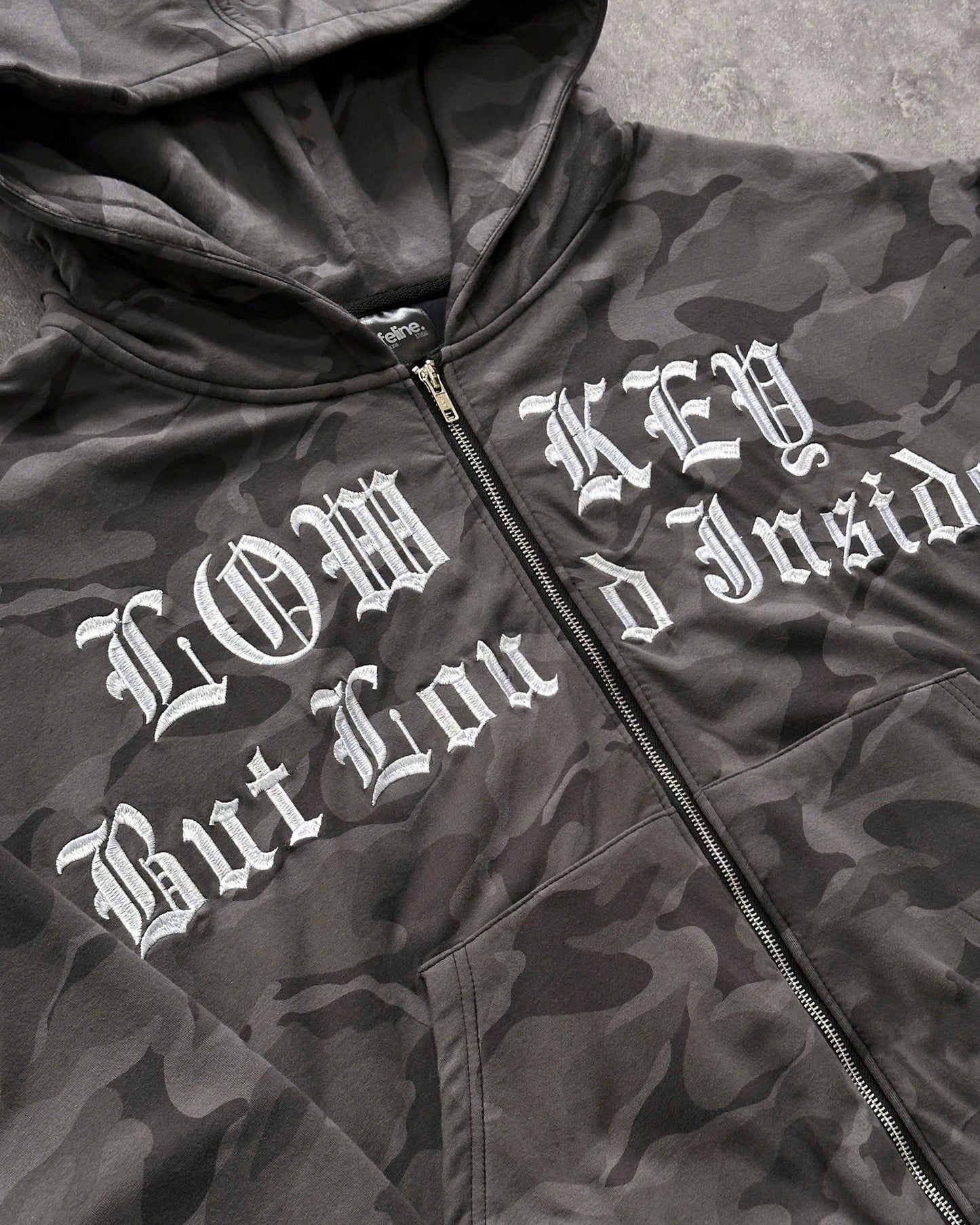 Oversized Camo Hoodie