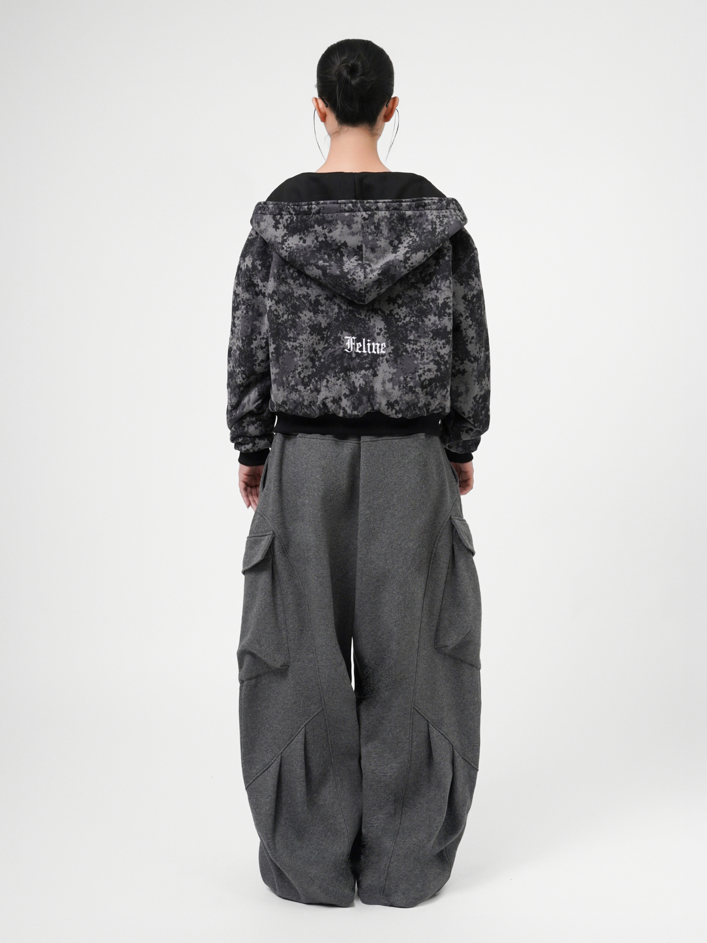 Fur Hoodie Two-Sided