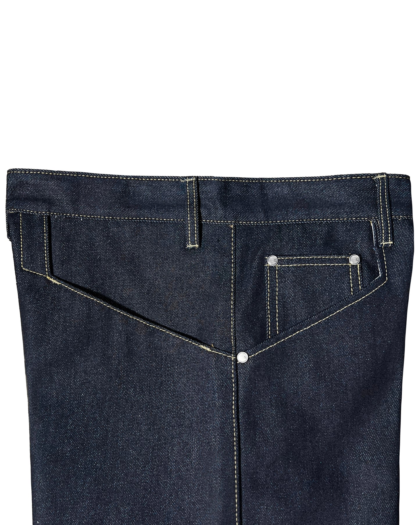 Loose Fit Raw Denim Pants