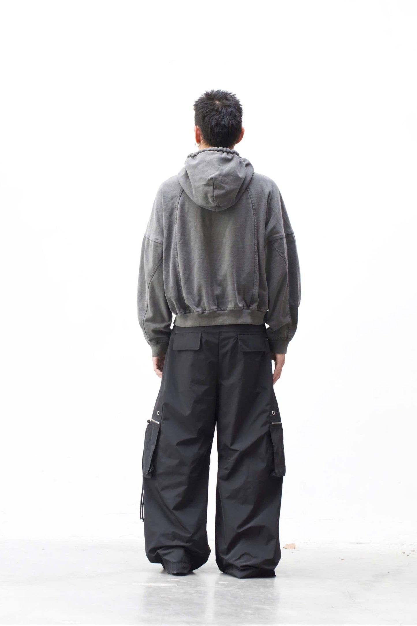 IVANKOV WANDERER CARGO NYLON PANTS (BLACK)