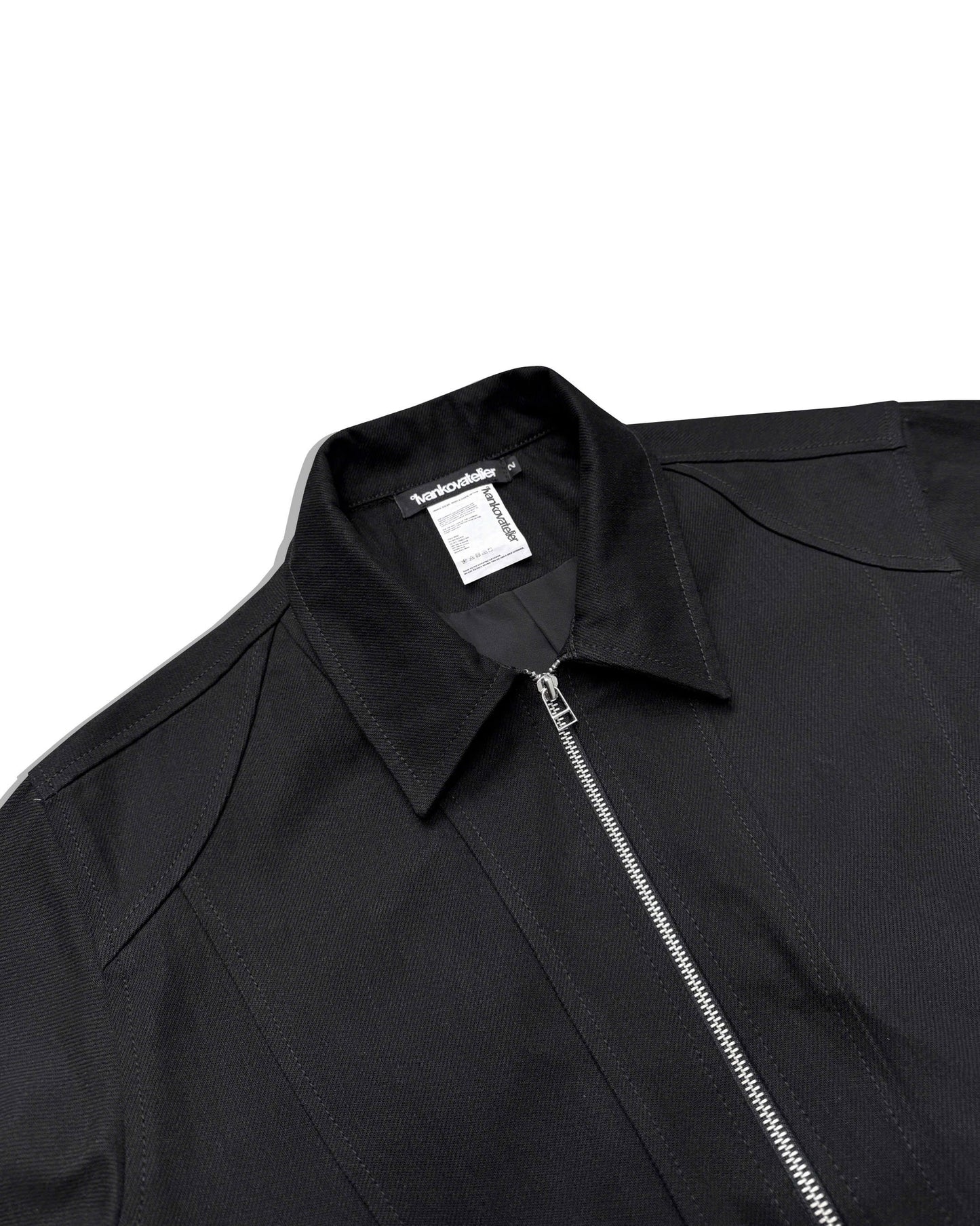 Pattern Zip Up Jacket