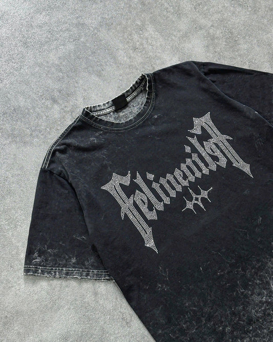 Rhinestone Wash Tee