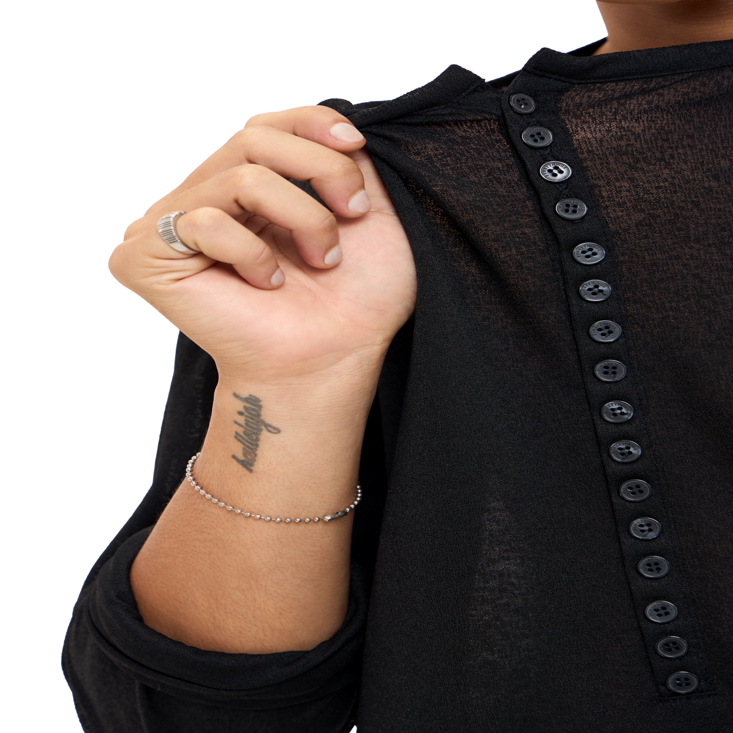 FVNXYTHINGS 15B LONGSLEEVES HENLEY SHIRT