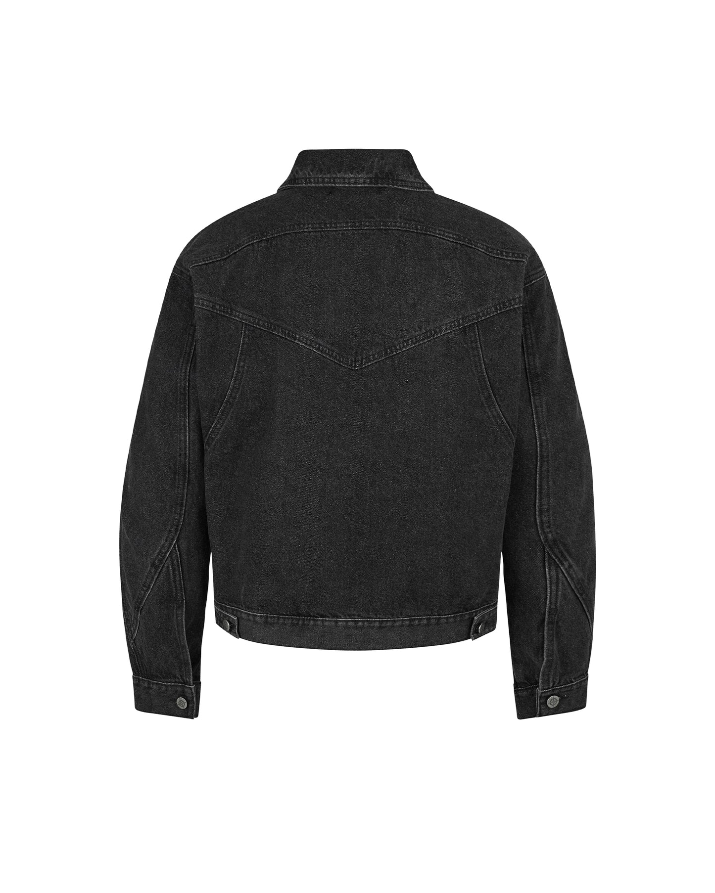 SEMBLANCE HARMNONY DENIM JACKET (BLACK)