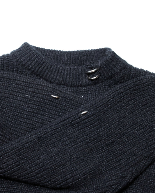 Distressed Knit Sweater