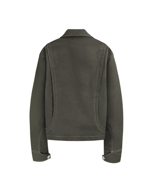 Dynamic Khaki Jacket