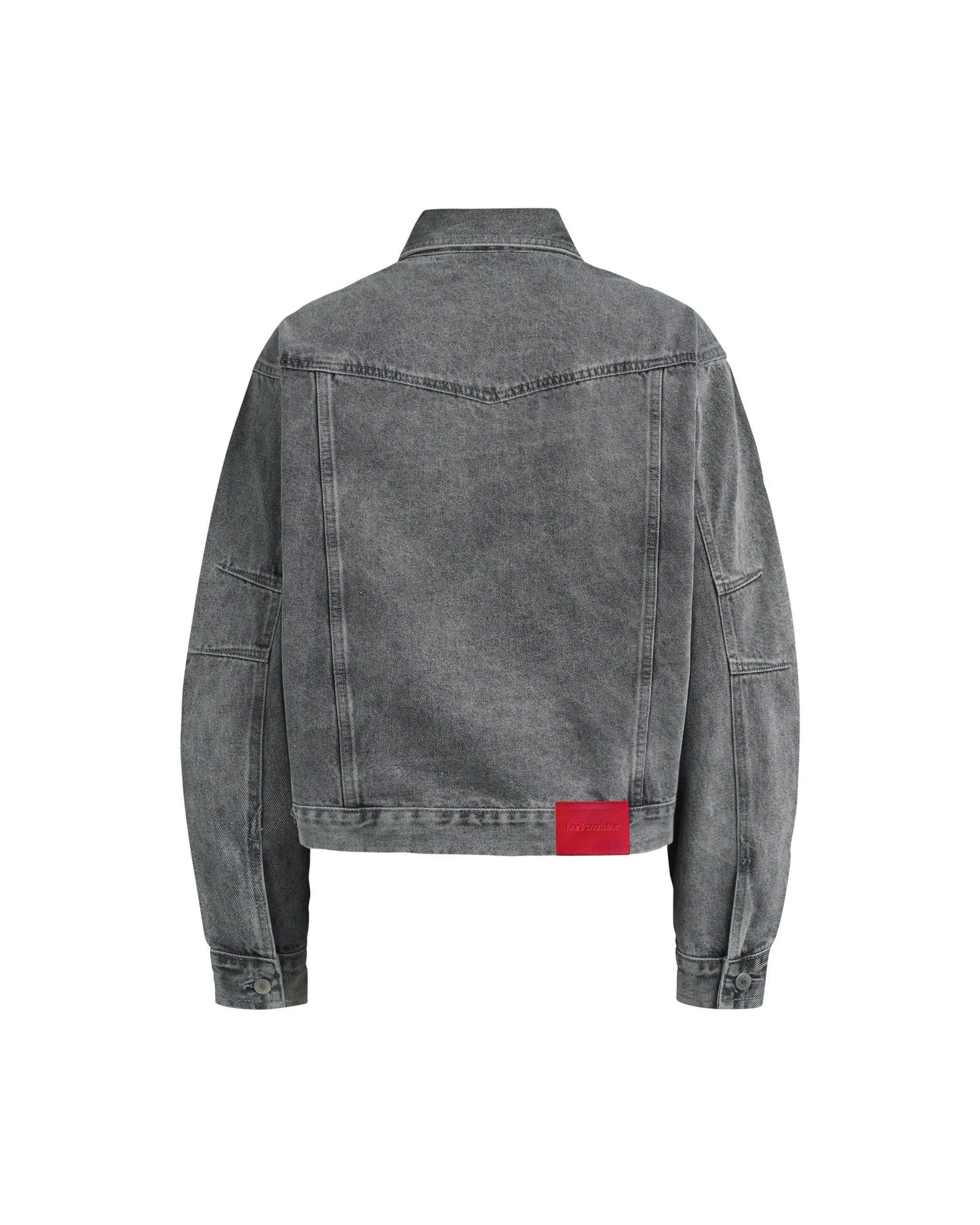 IVANKOV OVERSIZED DENIM JACKET (GREY WASHED)
