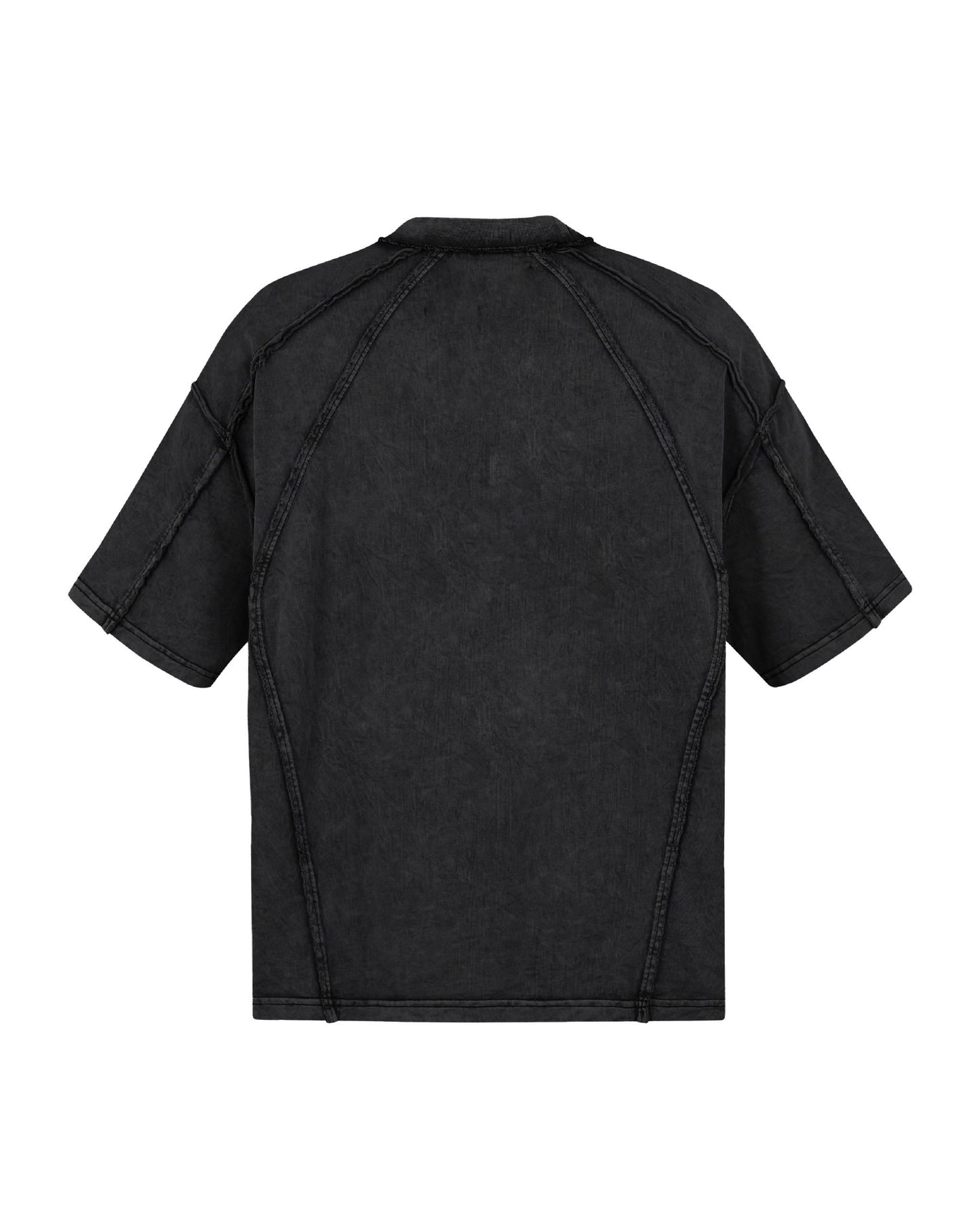 IVANKOV DIVISION ACID WASHED T-SHIRT (BLACK)