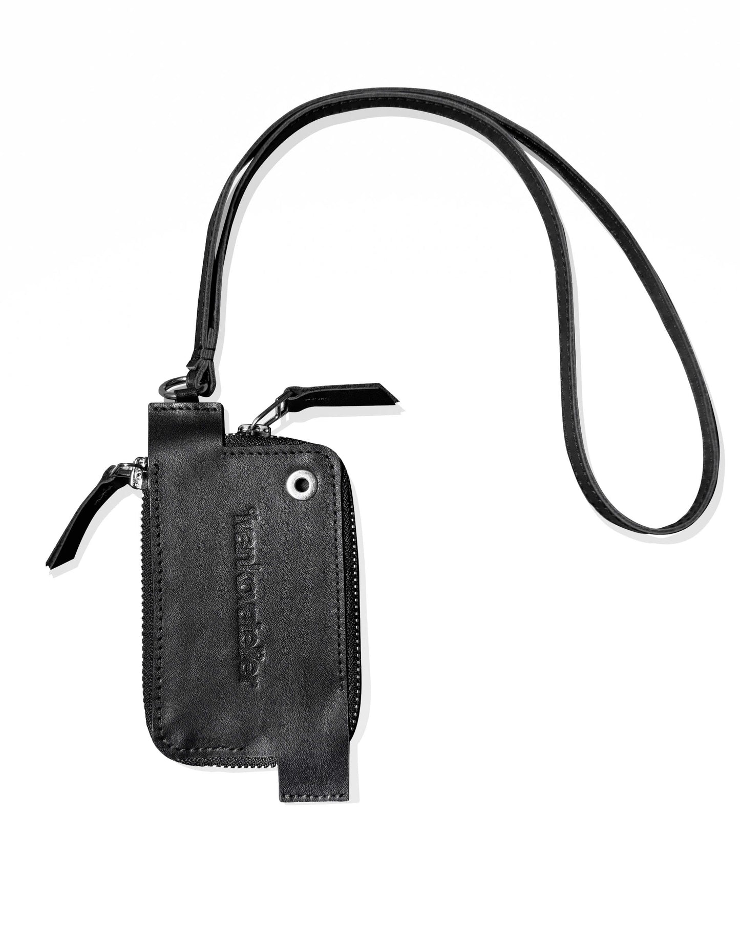 IVANKOV LATERAL LEATHER WALLET (BLACK)