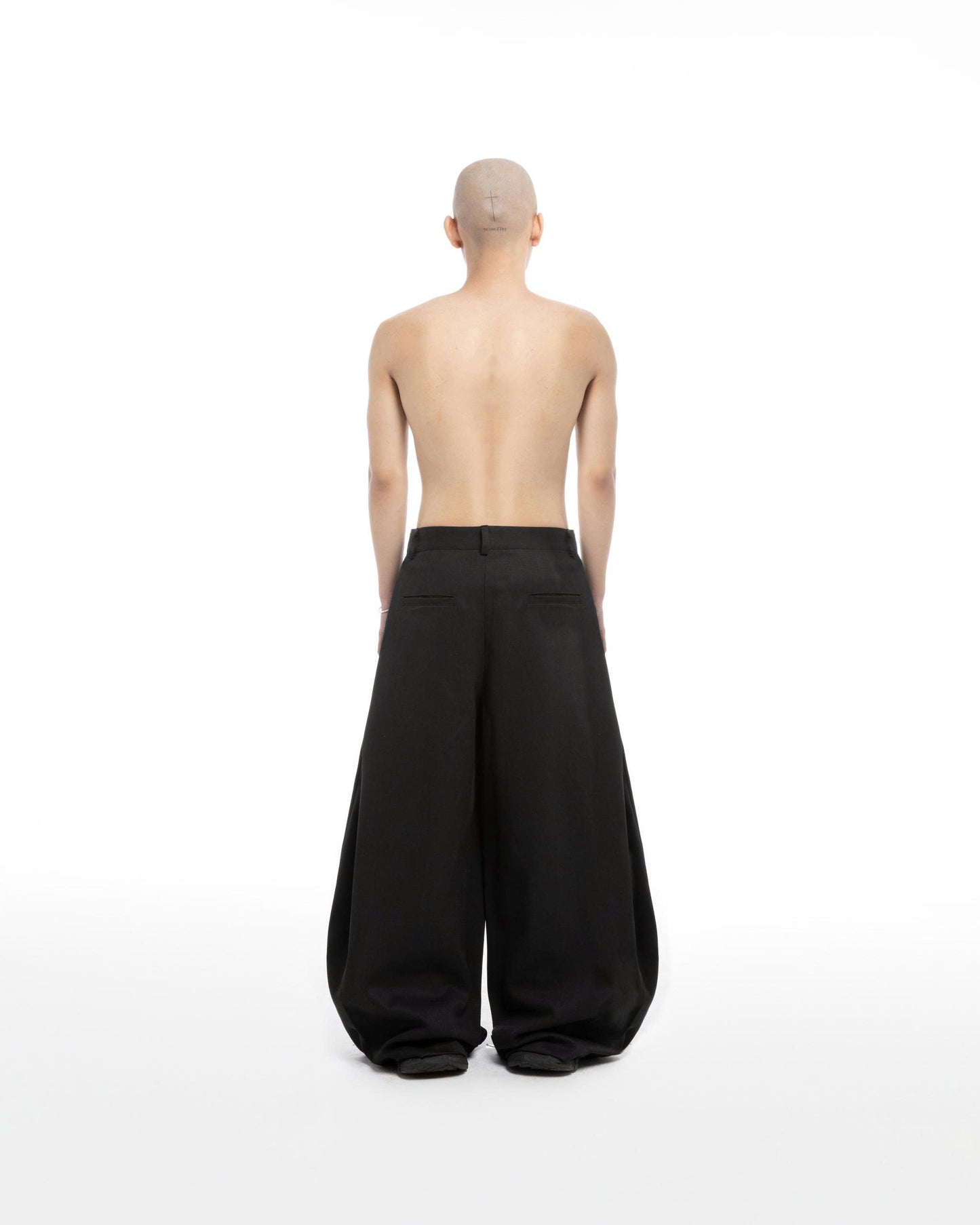 Rebel Pleated Wide Pants