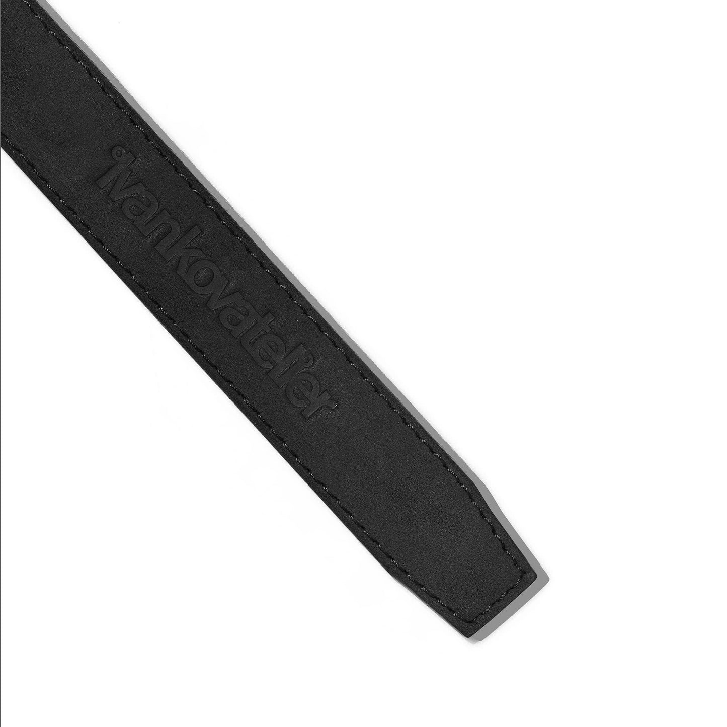 IVANKOV D RINGS LEATHER BELT