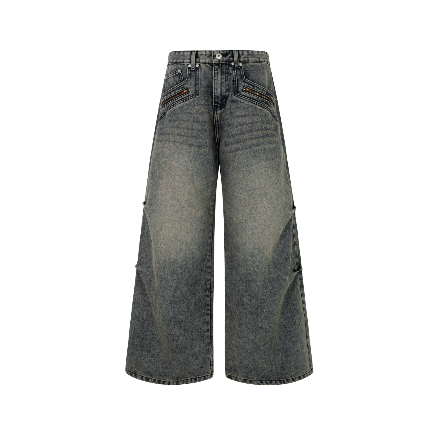 REVOLT ATTIRE CREPO DENIM PANTS