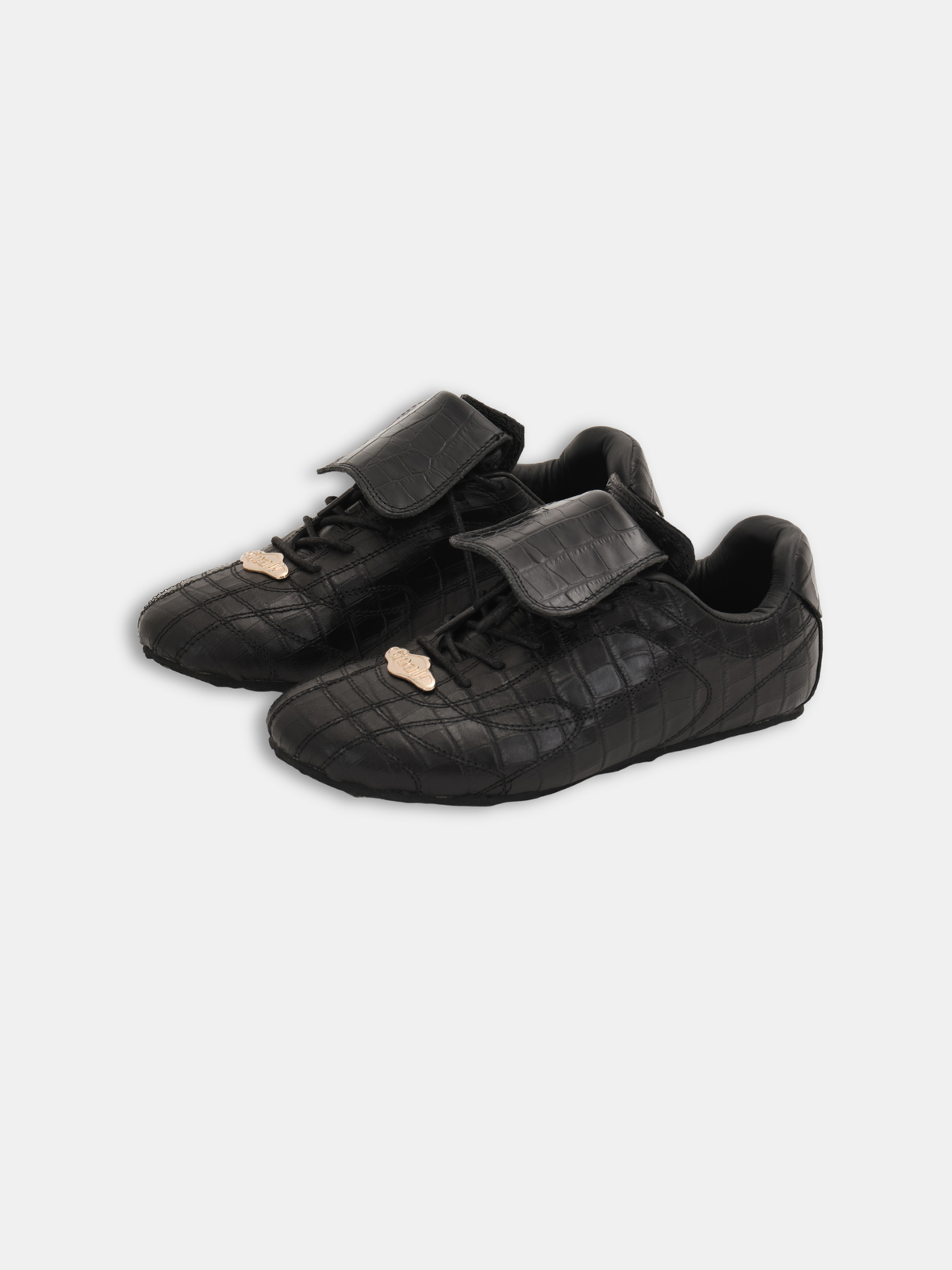 Rising Star 01 - Cowhide With Crocodile Emboss Sneakers