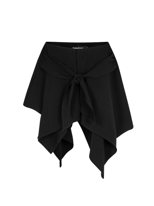 Tie-up Mini Skirts