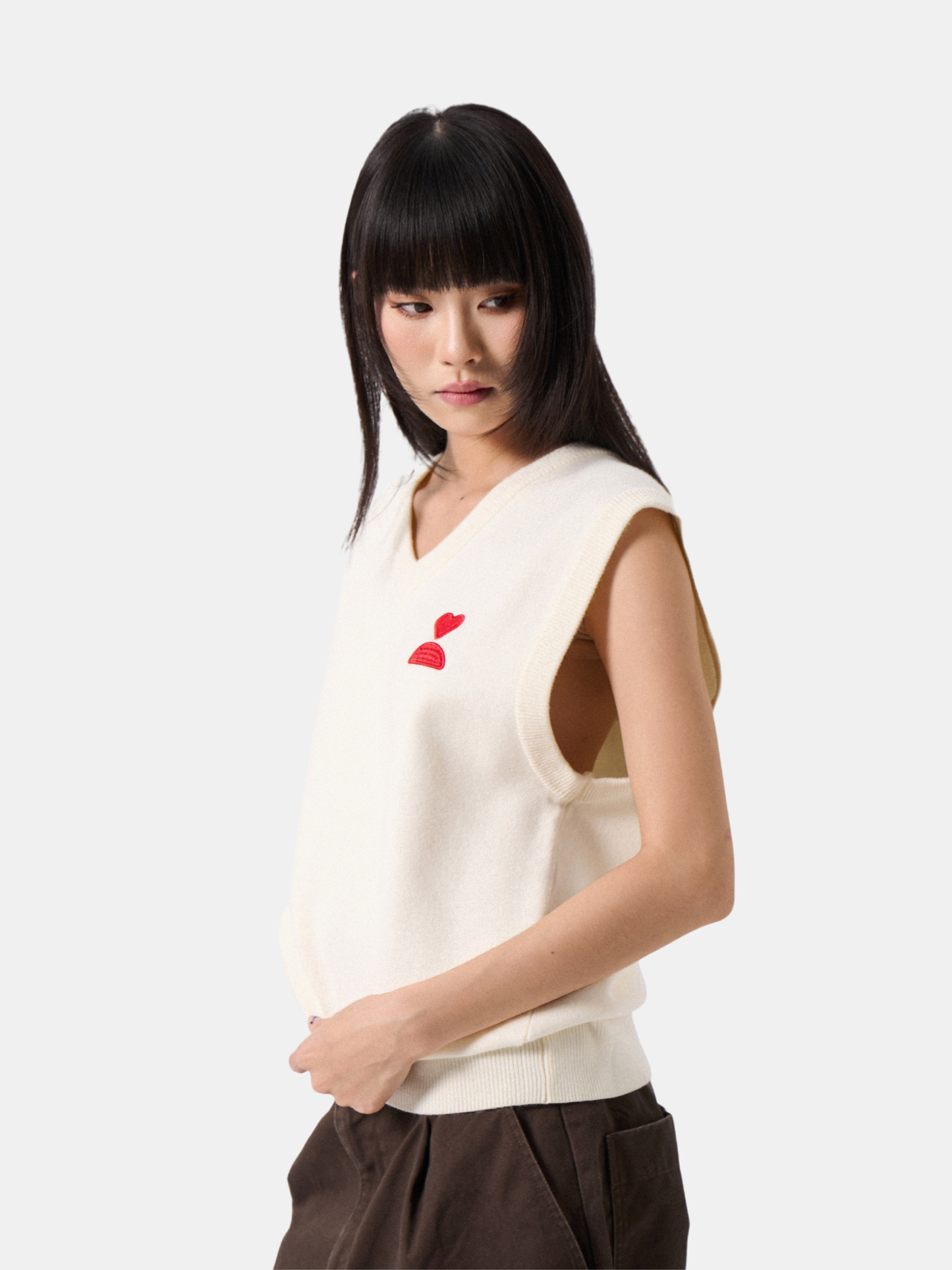 Love User Knit Gilet Vest