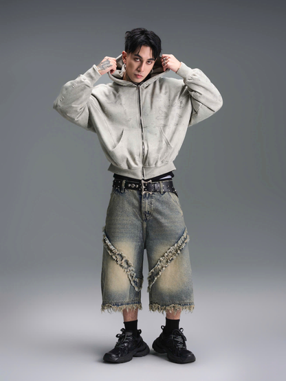 Concrete Muted Grey Hoodie