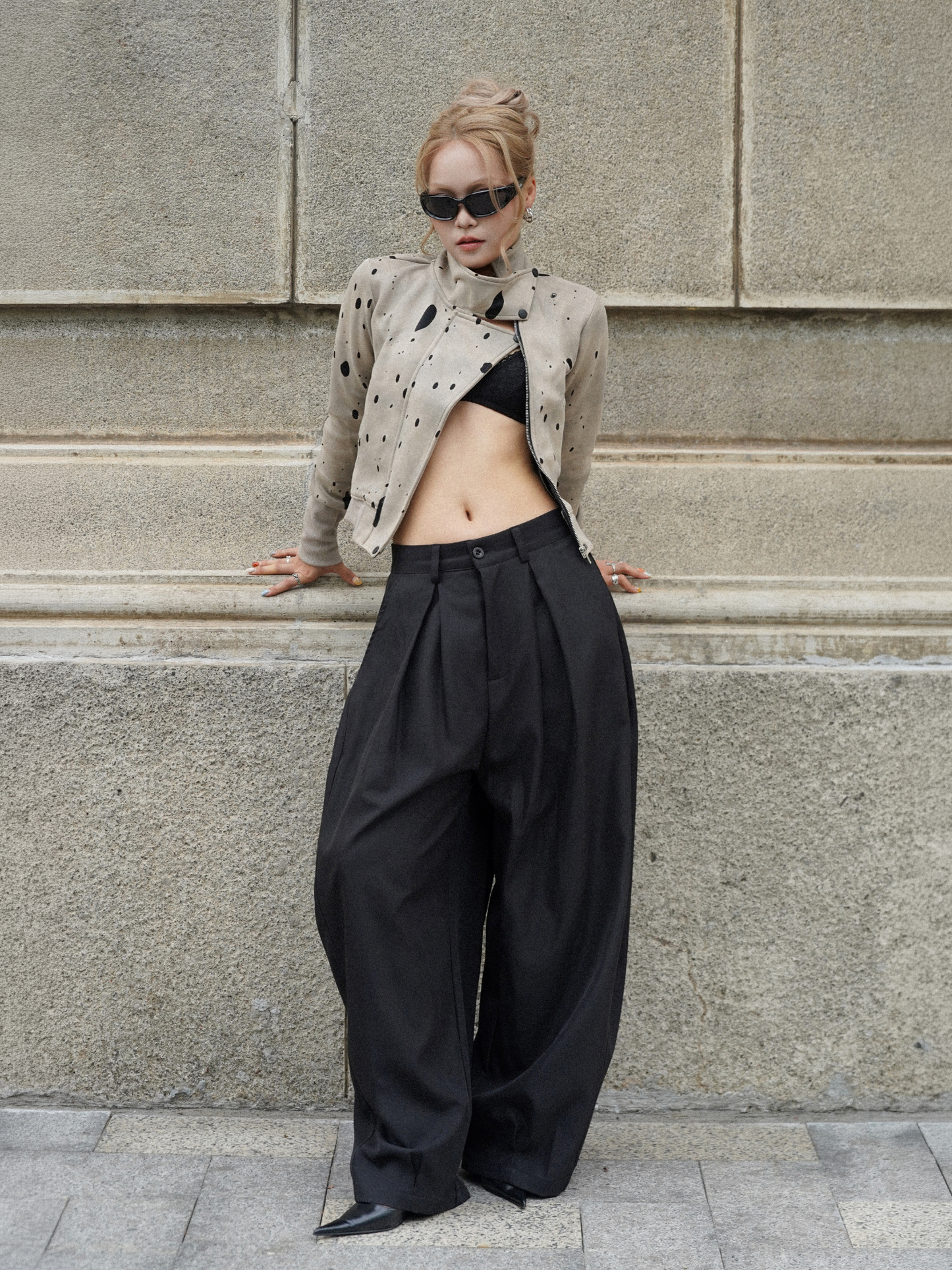 Virelle High-Neck Jacket