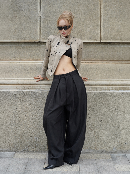 Virelle High-Neck Jacket