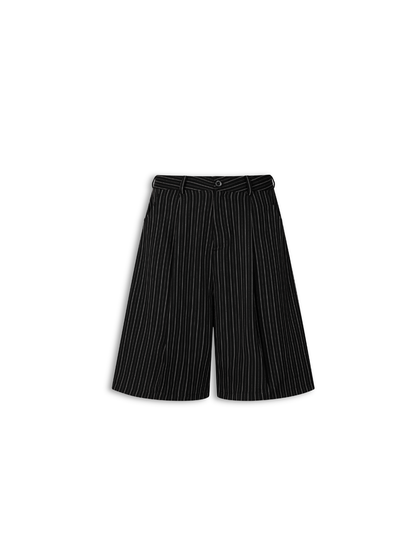 Pinstripe Shorts