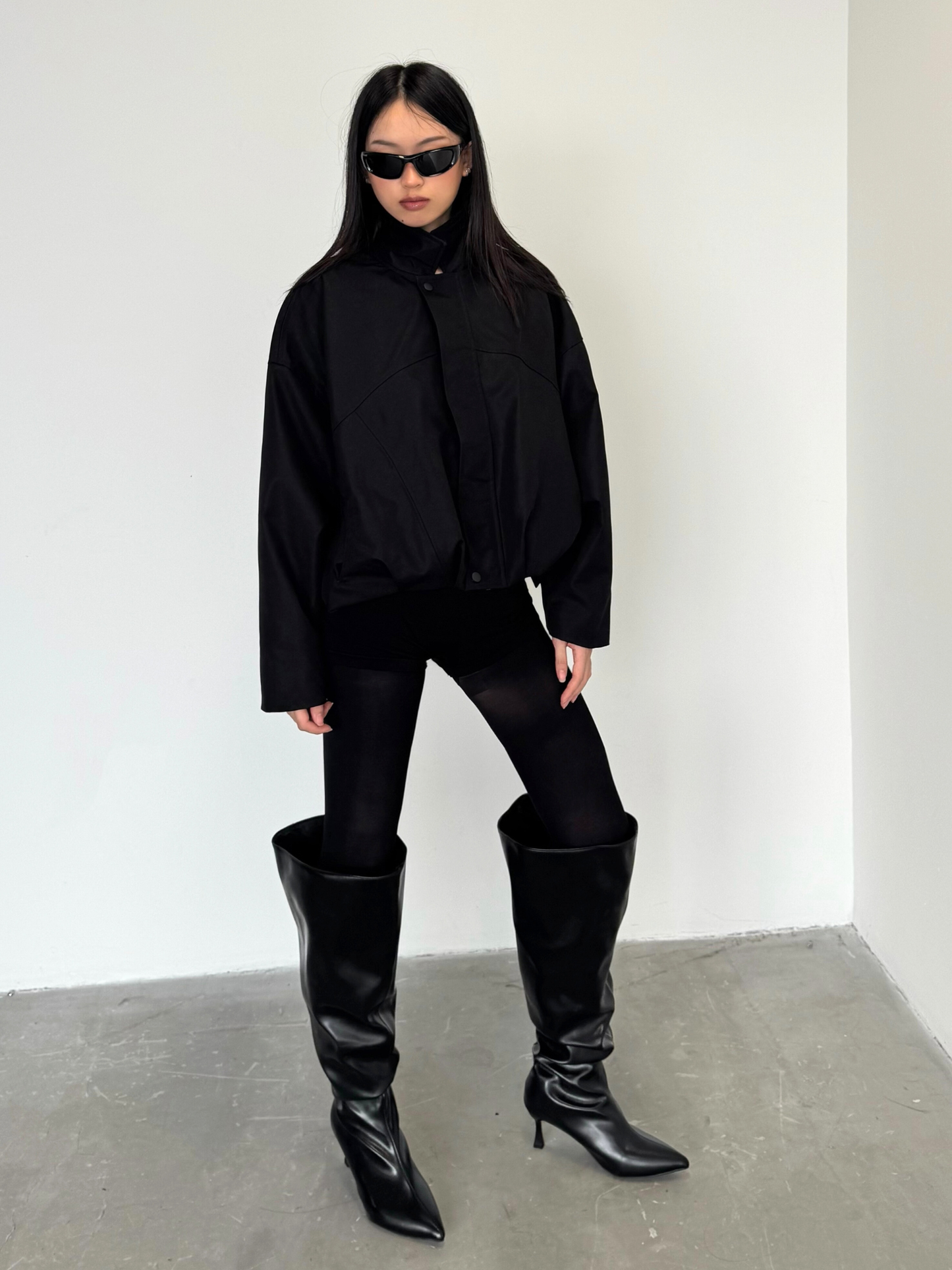 Crafted Puffy Bomber