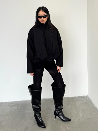 Crafted Puffy Bomber