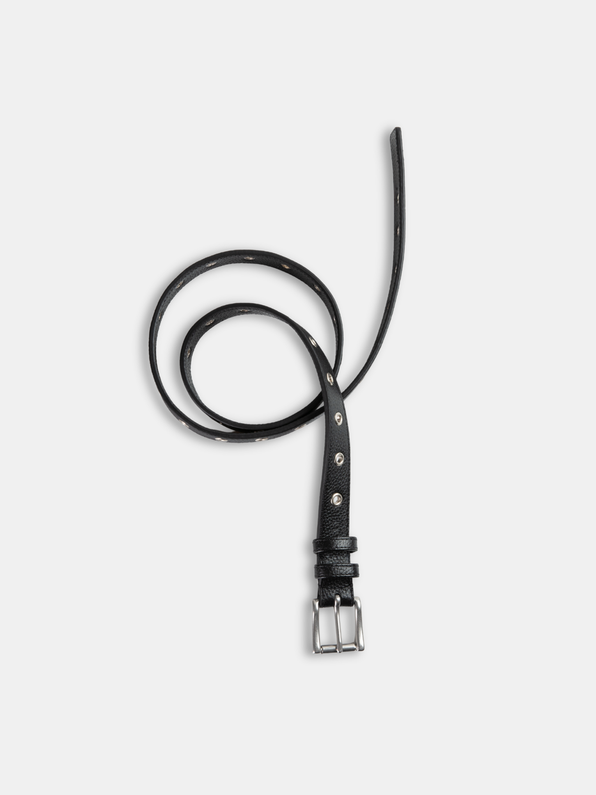 Eyelet Cow Leather Belt