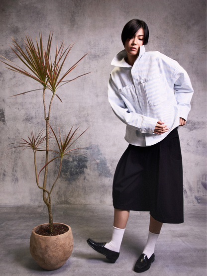 Offset Pocket Shorts