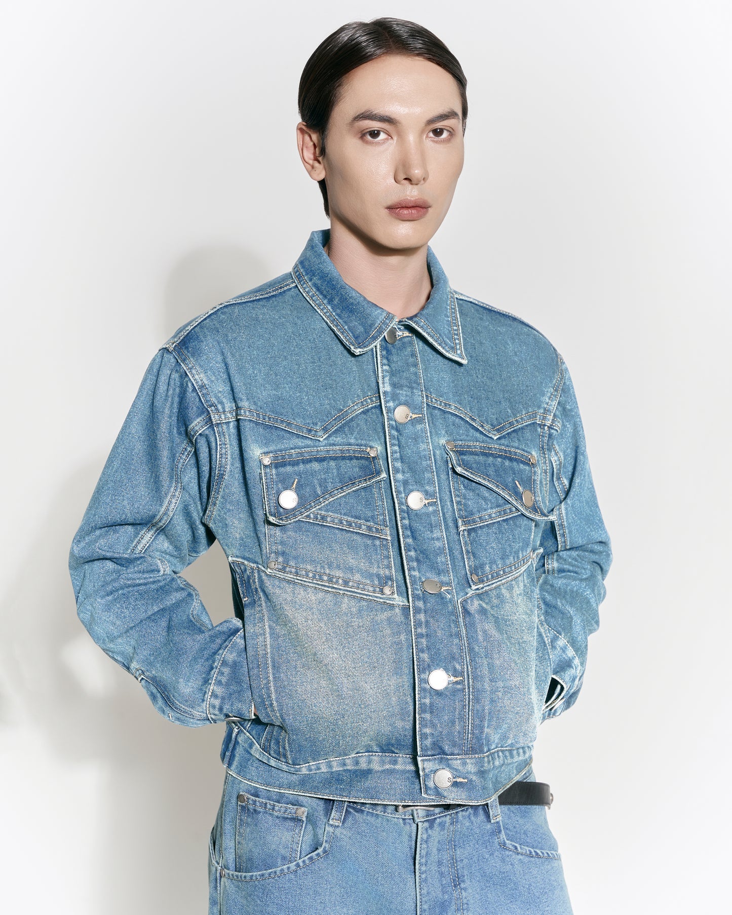 Boxy Vintage Denim Jacket