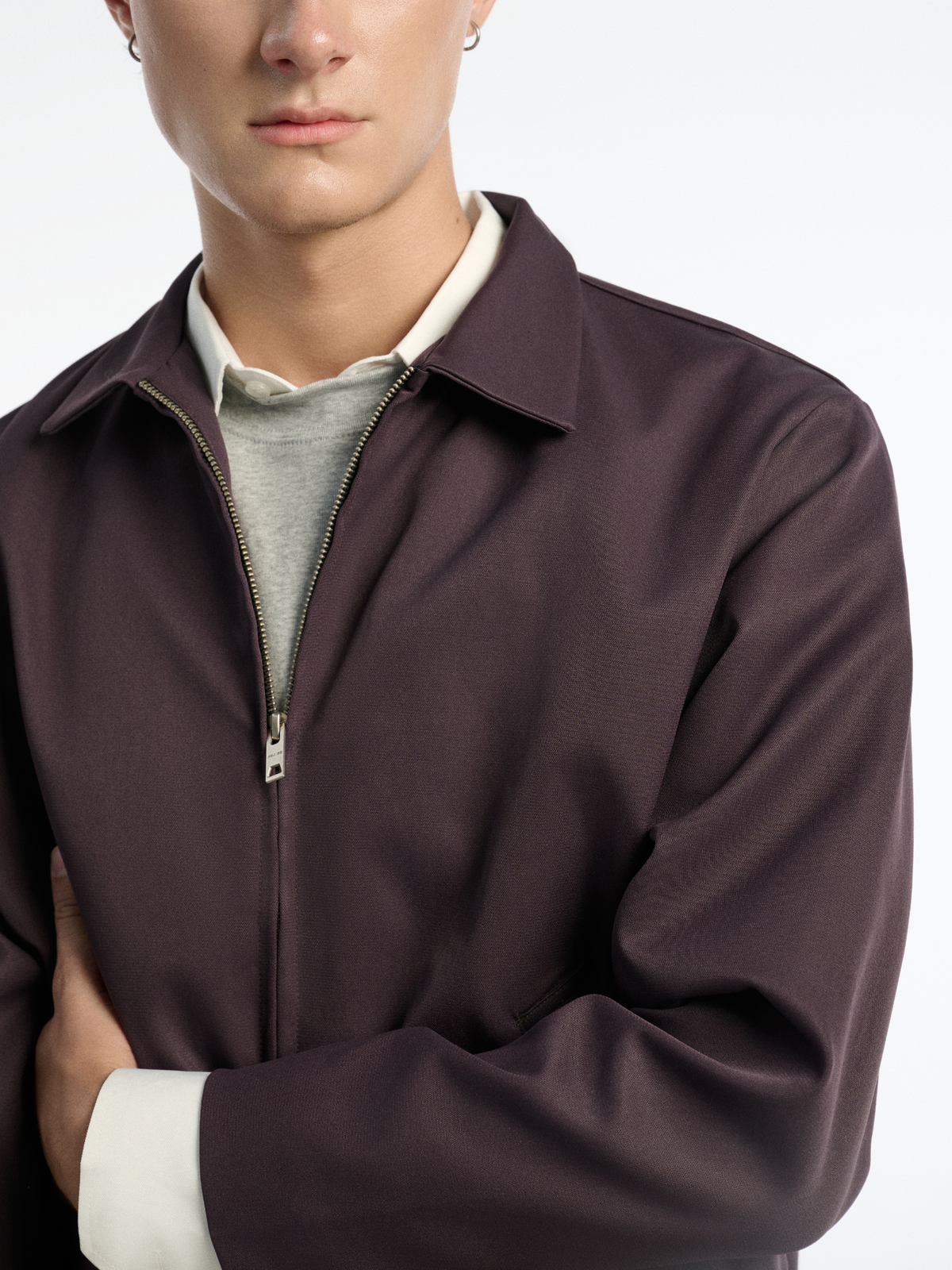 Crop Work Jacket