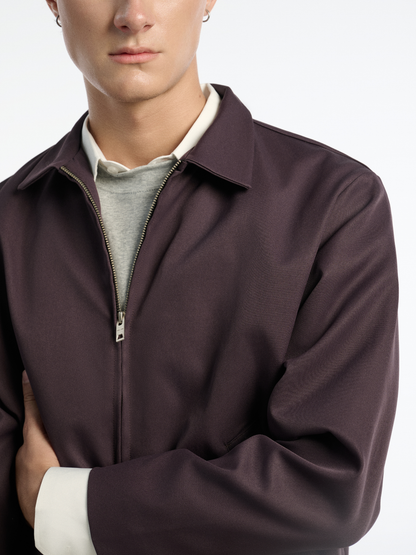 Crop Work Jacket