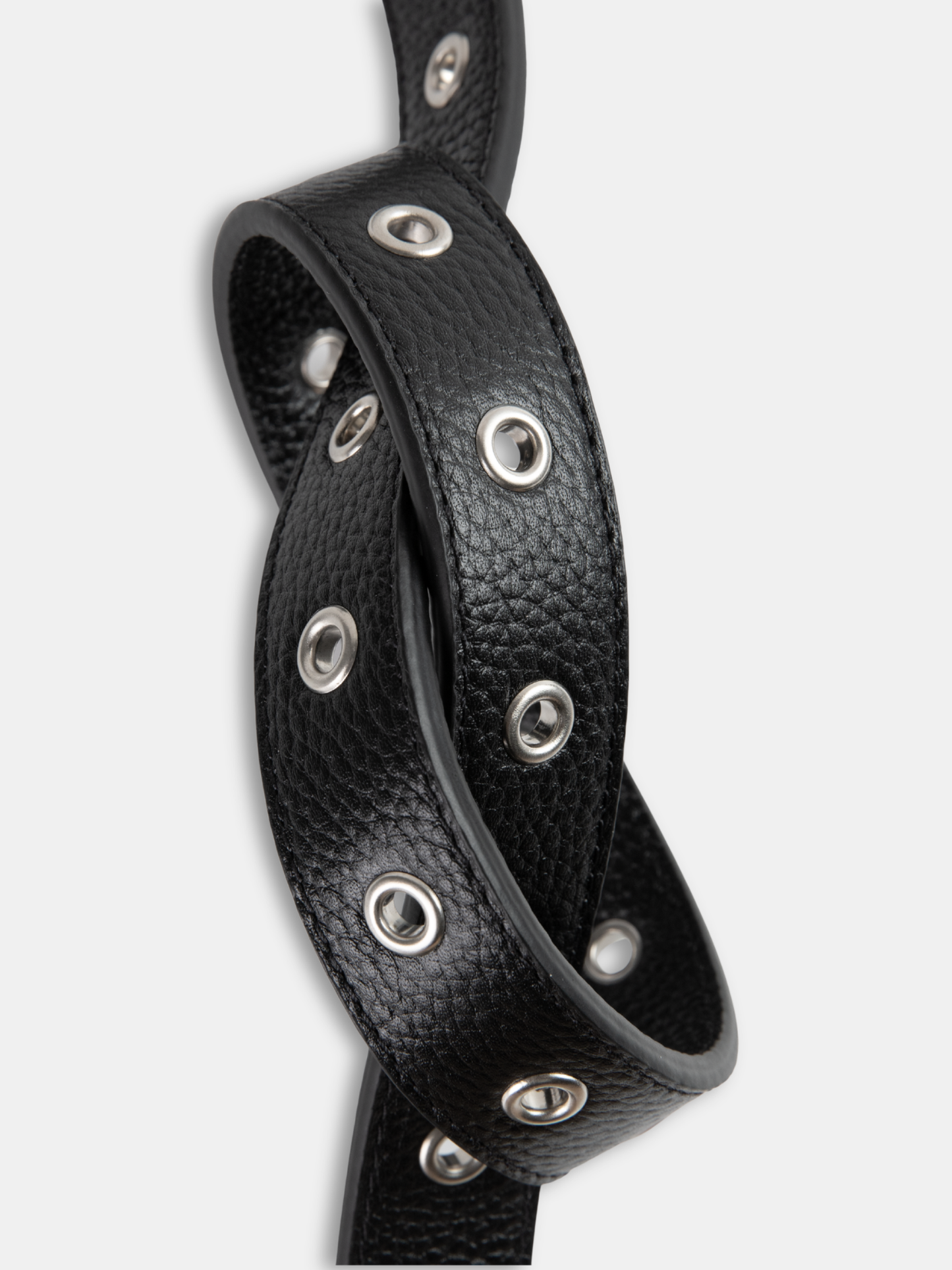 Eyelet Cow Leather Belt