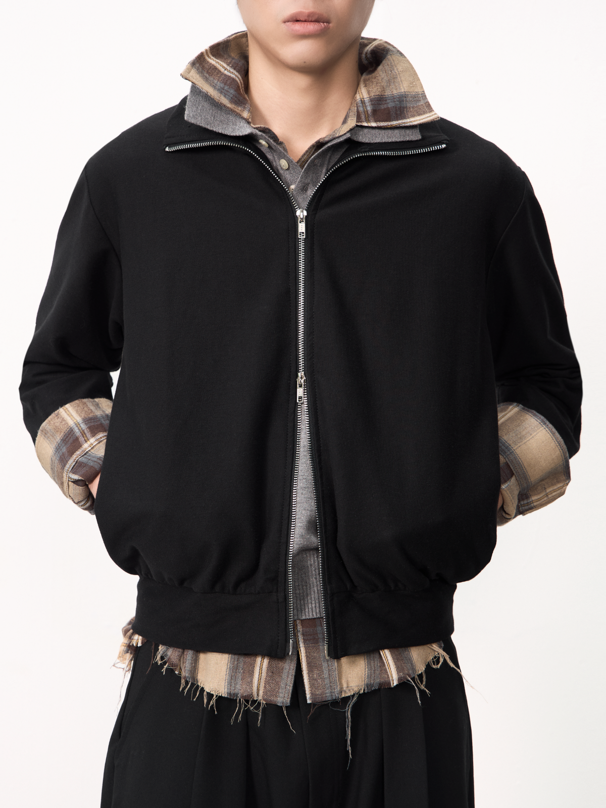 Collar Zip Jacket