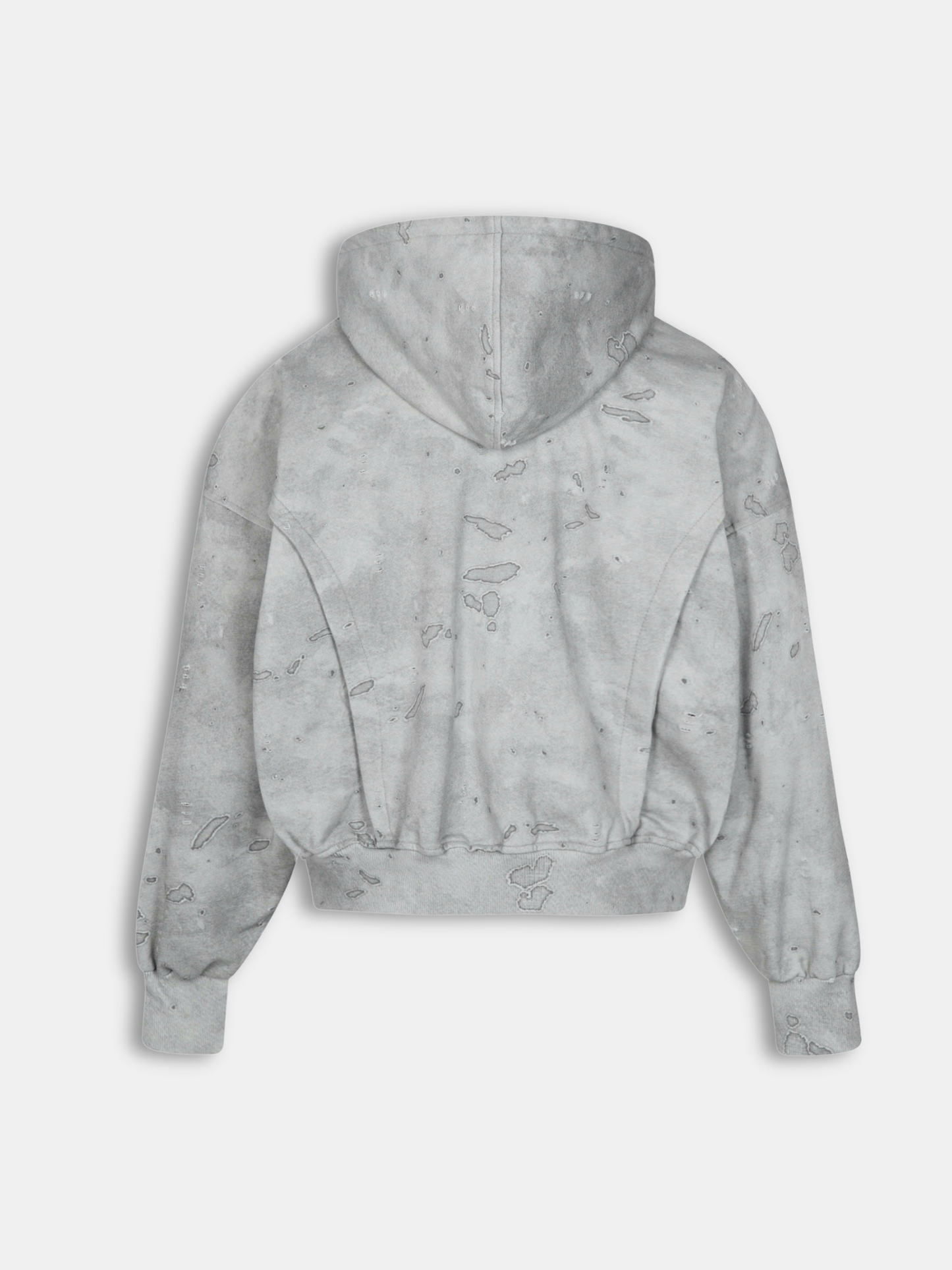 Concrete Muted Grey Hoodie