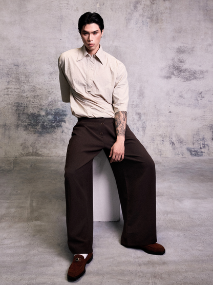Noir Cocoon Trousers