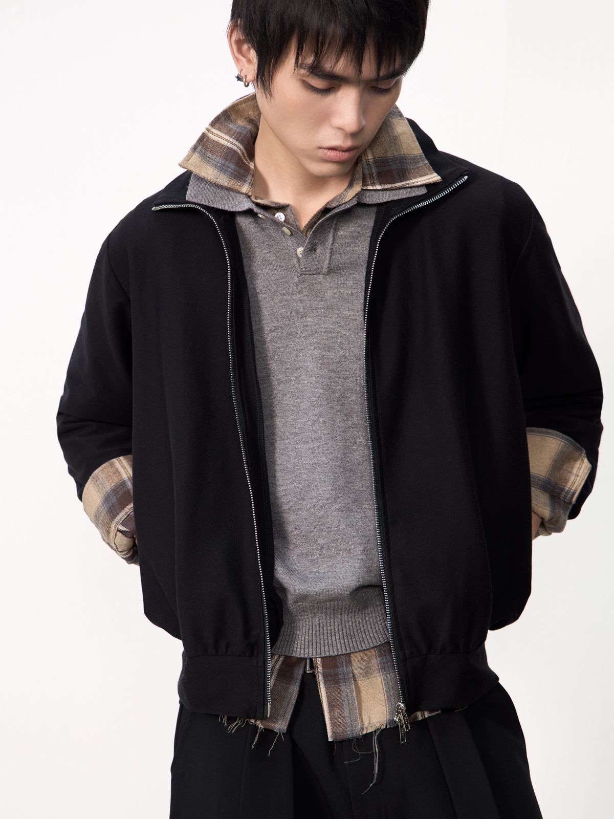 Collar Zip Jacket