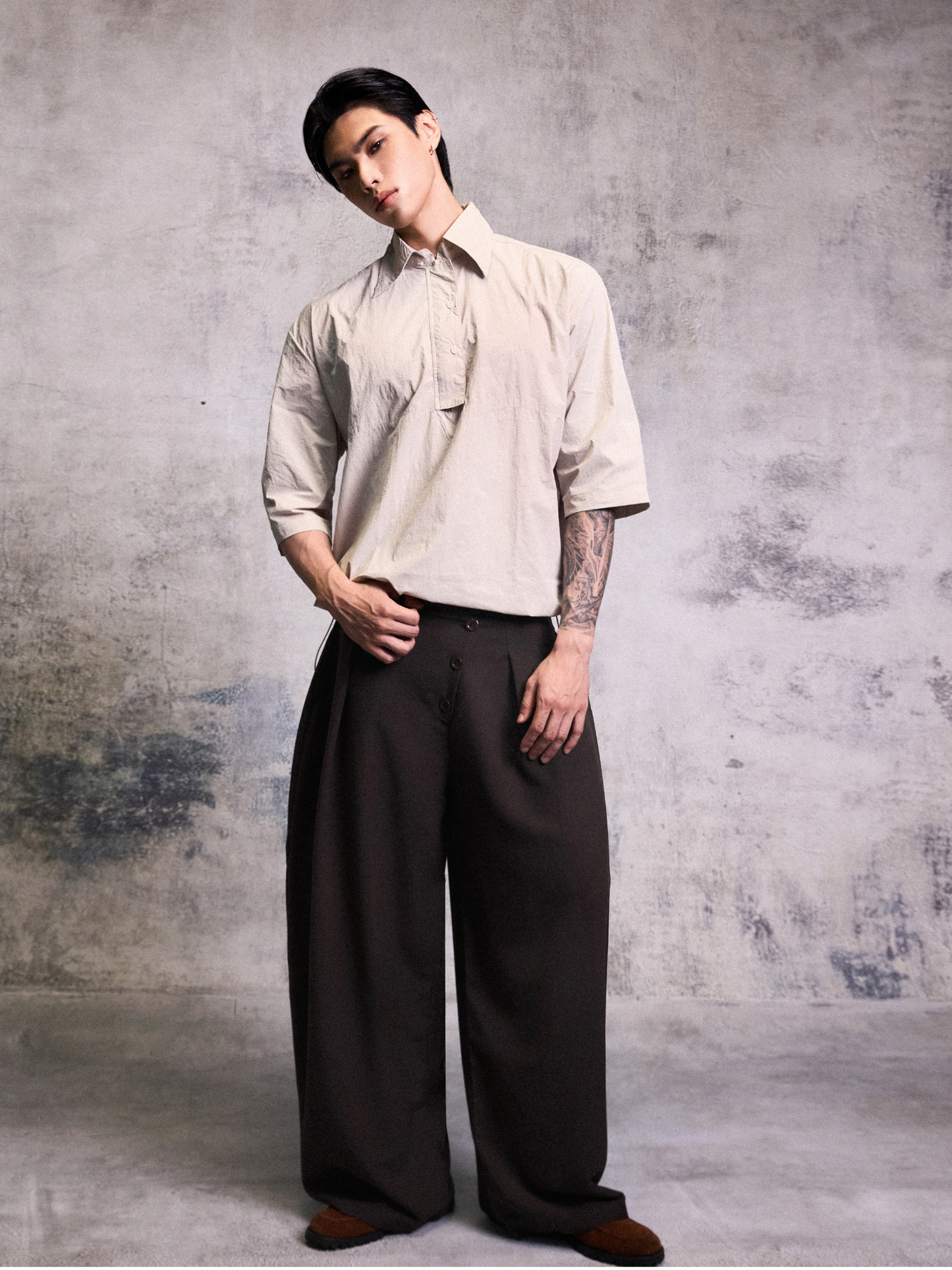 Noir Cocoon Trousers