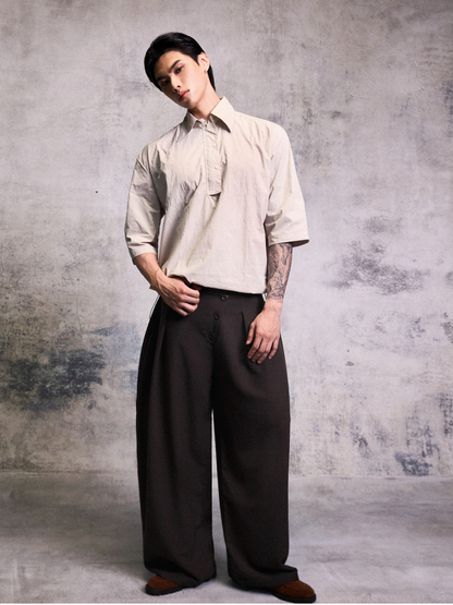 Noir Cocoon Trousers
