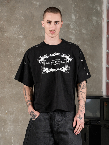 Restless Dual Button Tee
