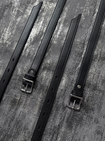 Arc Cow Leather Belt