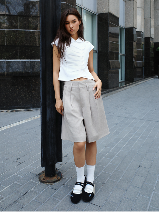 Noble Line Crop Pants